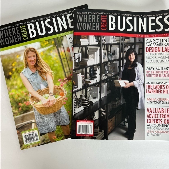 Where Women Create Business magazine 2 back issues - Picture 1 of 5